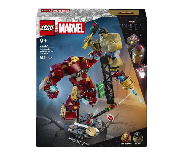 LEGO Marvel 76343 Epicka bitwa: Hulkbuster kontra Hulk - 1473566 - zdjęcie
